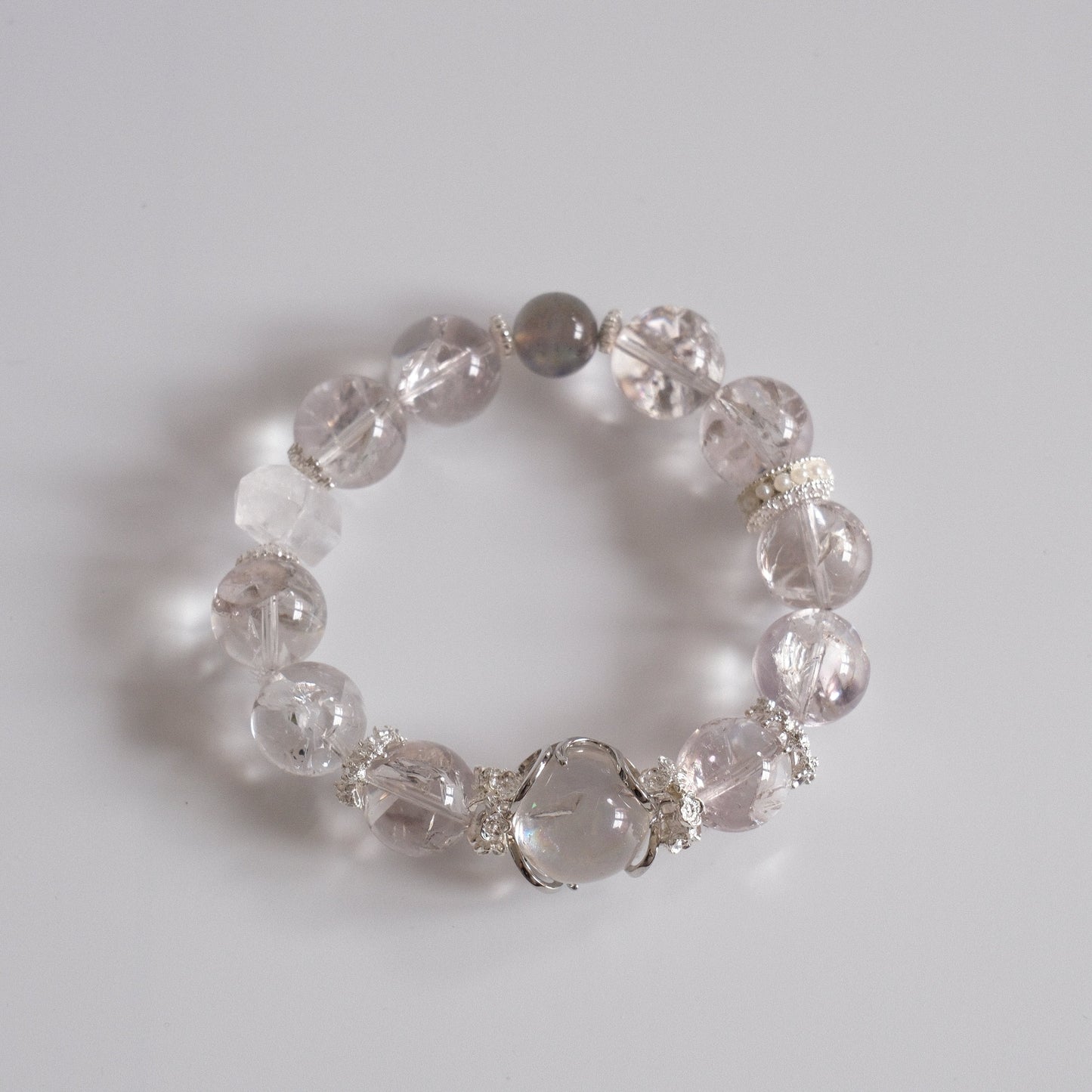 "Spiritual awakening crystal bracelet handmade jewelry"
