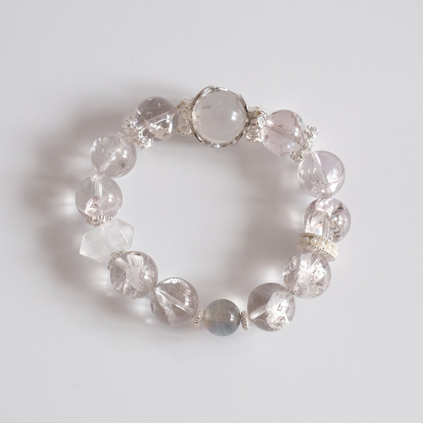 "Spiritual awakening crystal bracelet handmade jewelry"