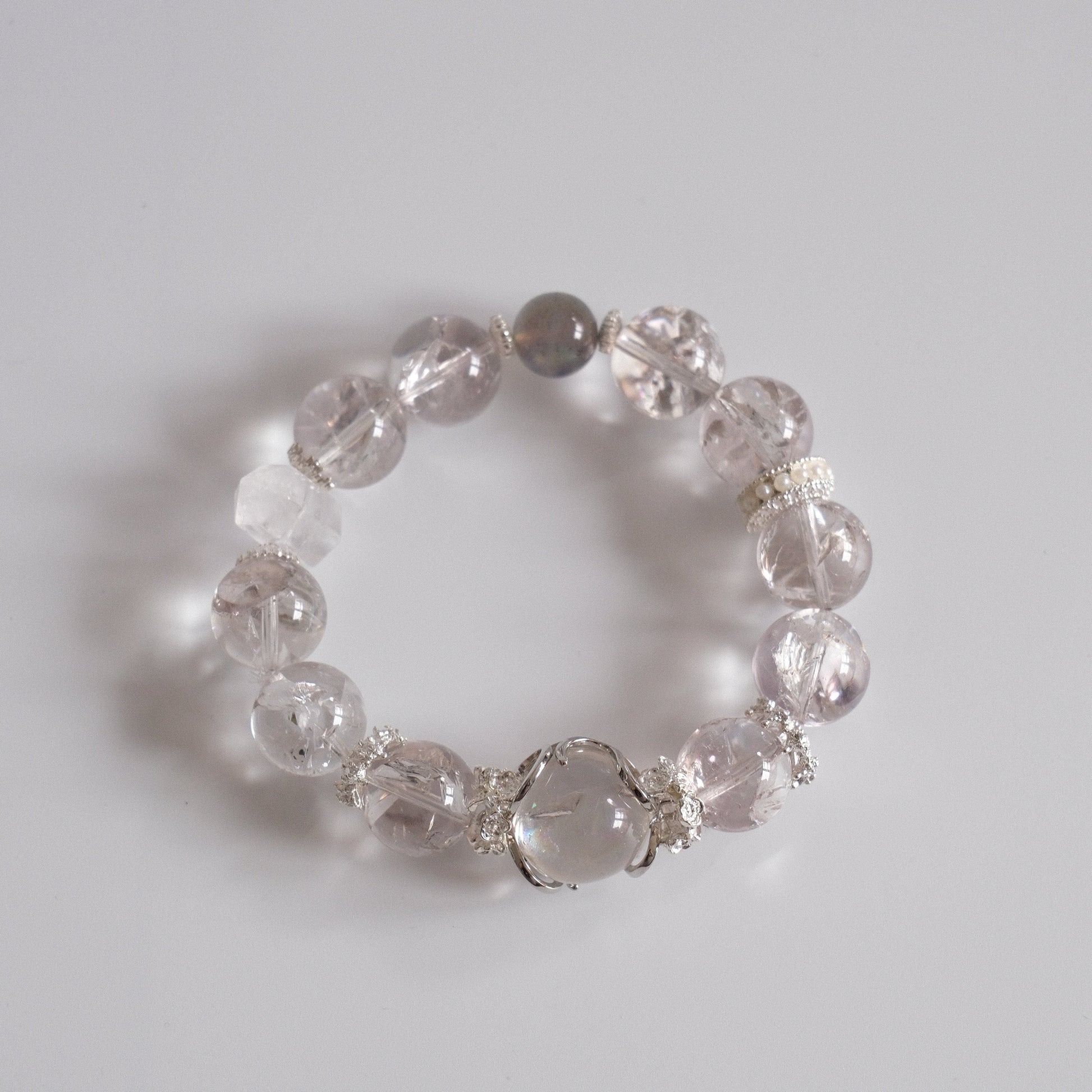 "Spiritual awakening crystal bracelet handmade jewelry"