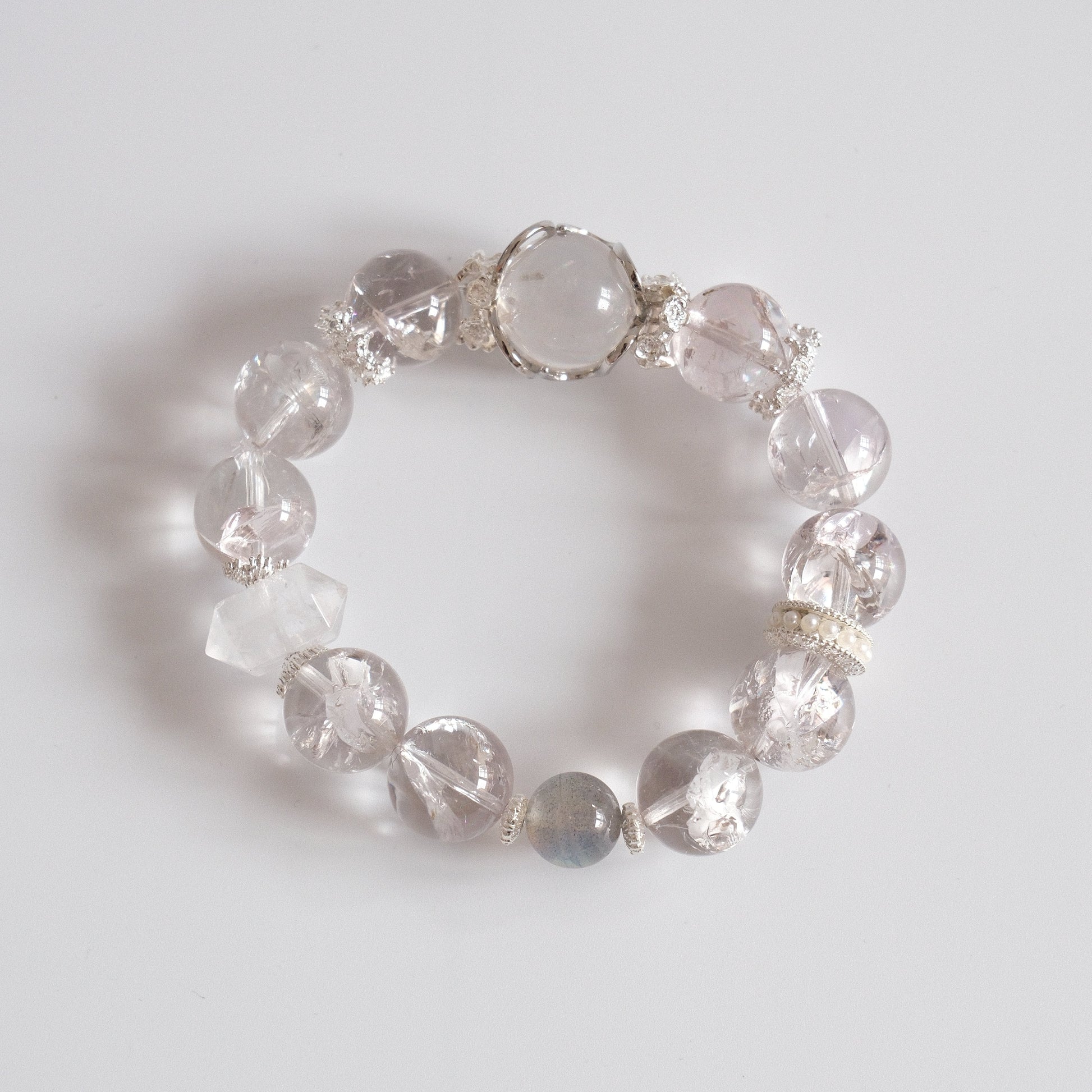 "Spiritual awakening crystal bracelet handmade jewelry"