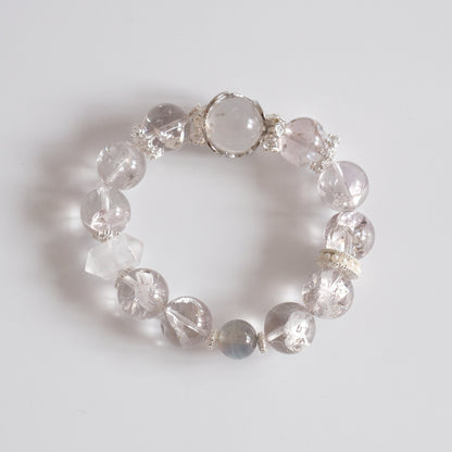 "Spiritual awakening crystal bracelet handmade jewelry"